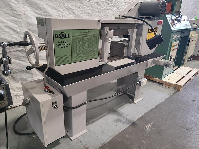 Used DoAll Model C-4 Metal Cutting Bandsaw