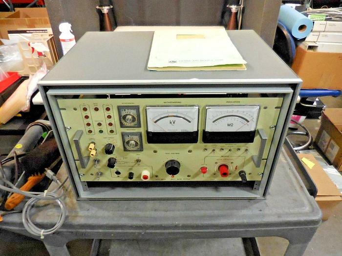 Used Kikusui Electronics 860A Withstanding Voltage/ Insulation Resistance Auto Tester