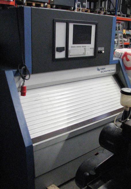Used KBA Scantronic DPM 4 plate scanner 2000