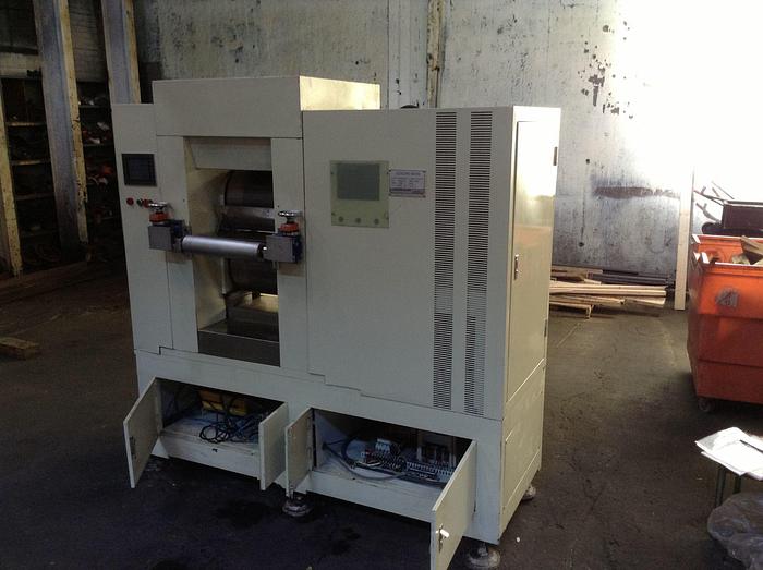 Used 12" WIDE ELECTROVAYA 2 ROLL CALENDARING SYSTEM - PENDING SALE
