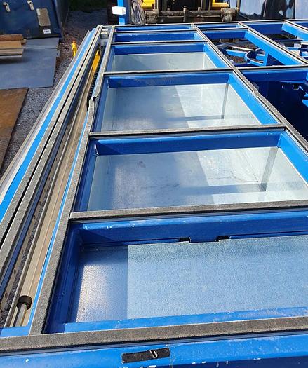 Used 2008 Schüco Schüco Fittings Table FPM 250 AV