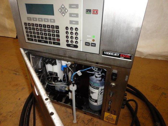 Used Videojet Ink Jet Printer; Md#Excel/2000