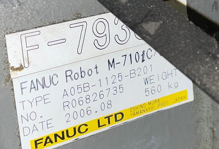 Used 2011 FANUC FANUC M710iC/50