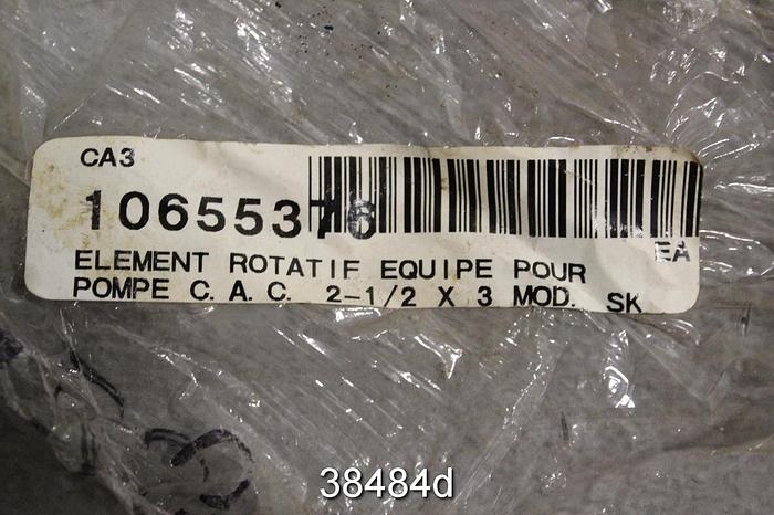 Used Canadian Allis Chalmers 3x2.5 SK Pump Rotating Assembly #38484