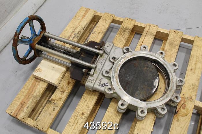 Used TrueLine 12" Hand Operated Knife Gate Valve #43592