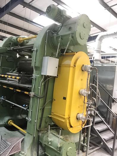 Used Comerio Ercole 3 roll vertical stack calender