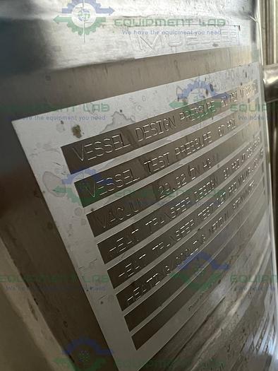 Used Mueller  90 Liter Stainless Steel  Jacketed Mixing Tank w/ Chiller, Controller