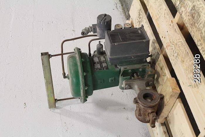 Used Fisher V100 Control V-ball Valve, 2", #28328