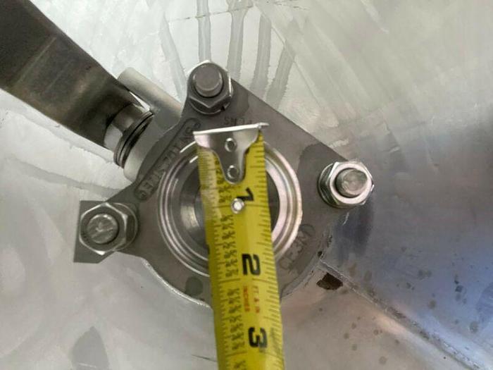 Used 400 Liter Stainless Steel Dimple Jacketed Reactor