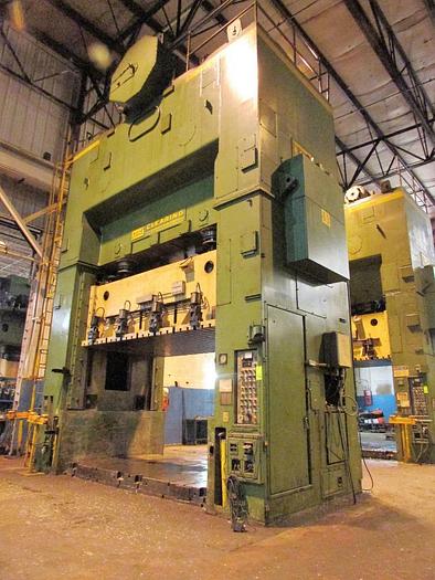 Used 500 ton USI Clearing 144”x84” SSDC Press