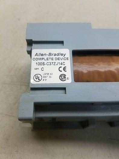 Used ALLEN BRADLEY 100S-C37ZJ14C SAFETY CONTACTOR