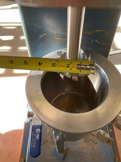 Used 2 HP HOCKMEYER HIGH SPEED LAB VACUUM DISPERSER – JACKETED – XP (#9723)