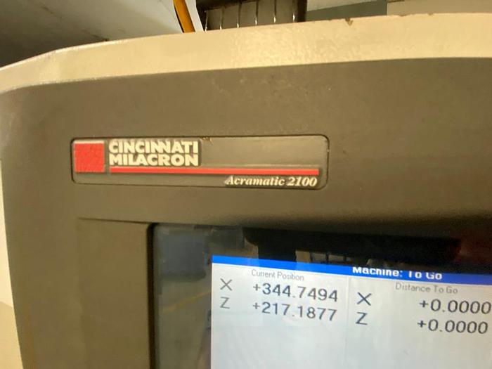 Used 1998 Cincinnati Milacron Hawk 200 CNC Lathe