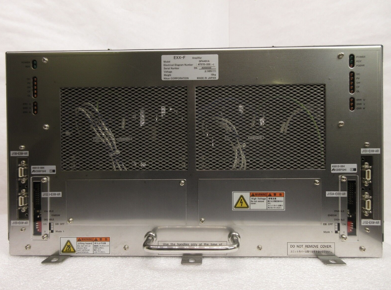 Used Nikon 4T070-359-1 EXX-F Amplifier SPA491A NSR-S620D ArF Immersion Used Working