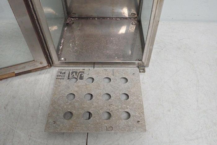 Used Boekel Stainless Steel Desiccator Industrial Steampunk Cabinet