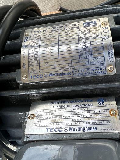 Used Tank, 740 Gallon, 316L Stainless Steel, Jacketed, Agitated, 10 PSI, T&C Stainless #L744629