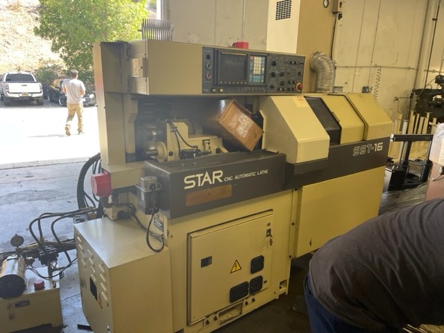 Used Star SST-16 CNC Swiss Screw Lathe 5/8" #6491