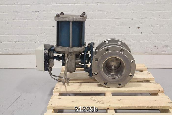 Unused Jamesbury 5150 313600TT1 6" Control Ball Ball Valve #31329