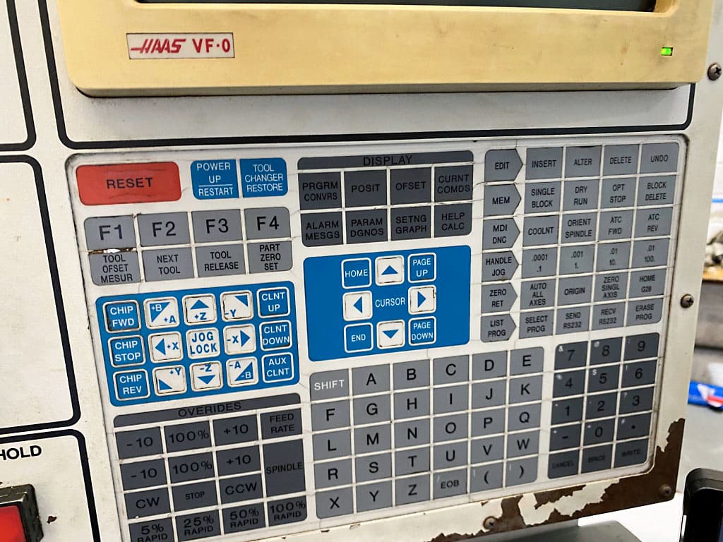 Used Haas VF 0 - Vertical Machining Centre - 1995