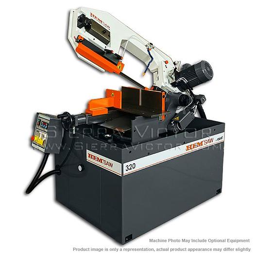 HE&M Semi-Automatic Double Miter Bandsaw 320 BSA