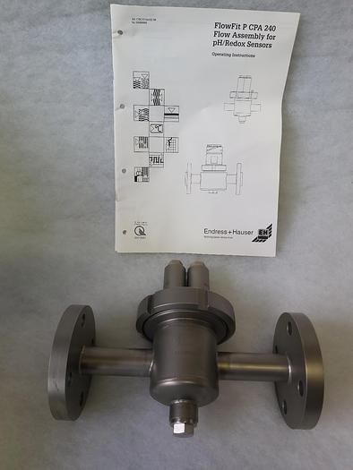 Durchflussarmatur Flowfit CPA240, Endress und Hauser, neu