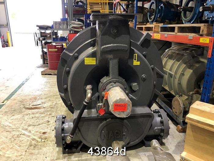 Refurbished Rebuilt Nash CL6002 Vacuum Pump, Stainless Steel Cladded Body #43864