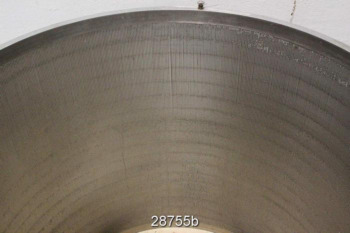 Used Voith VS 20 Slotted Pressure Screen Basket, 0.2mm Slot #28755
