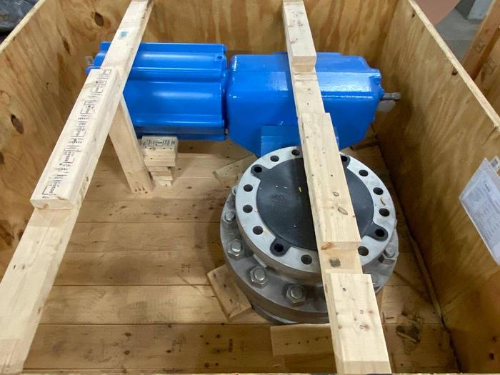 Used METSO 16" 2- WAY PNEUMATIC VALVE NEW IN CRATE