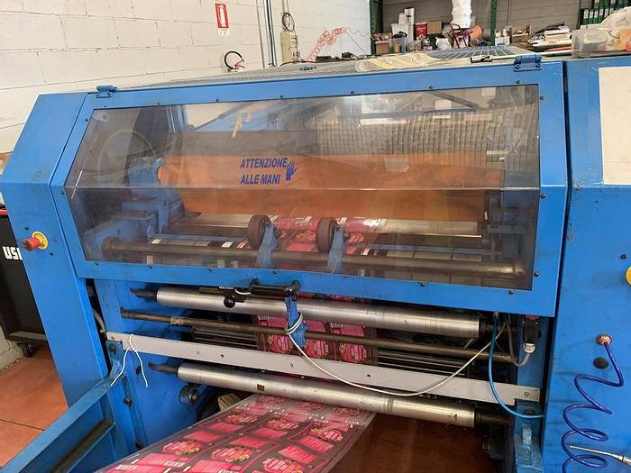 Used 2002 CAVALLERI  CT12 (overhauled in 2013) Sheeter from reel to sheets