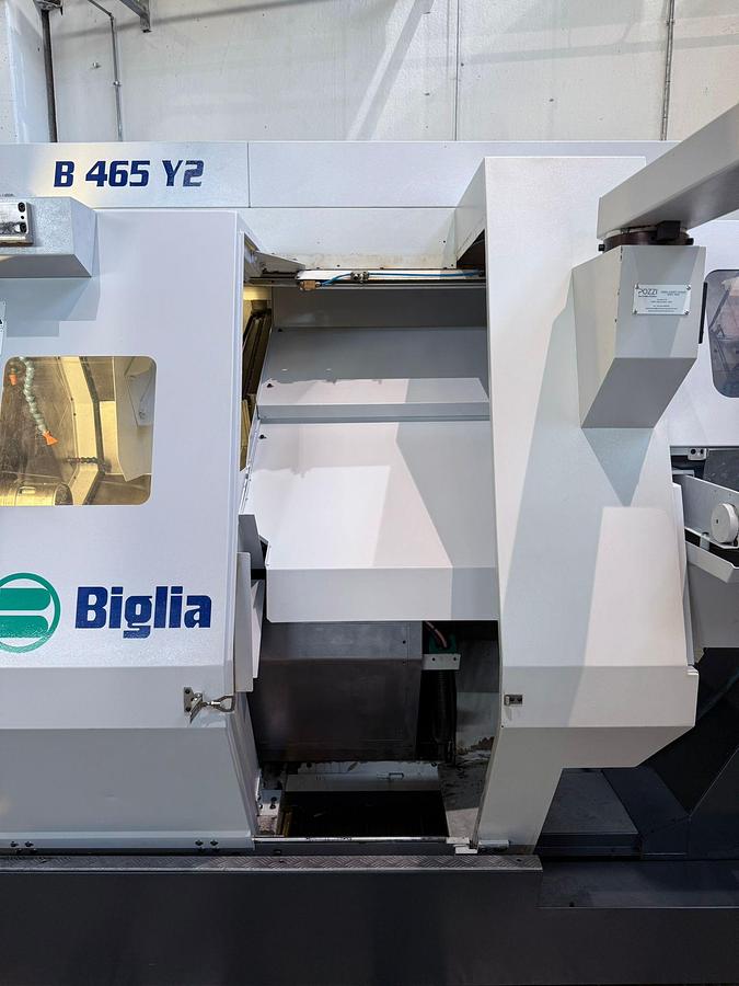 Ricondizionato ANNO 2012 TORNIO CNC BIGLIA B 465 Y2
