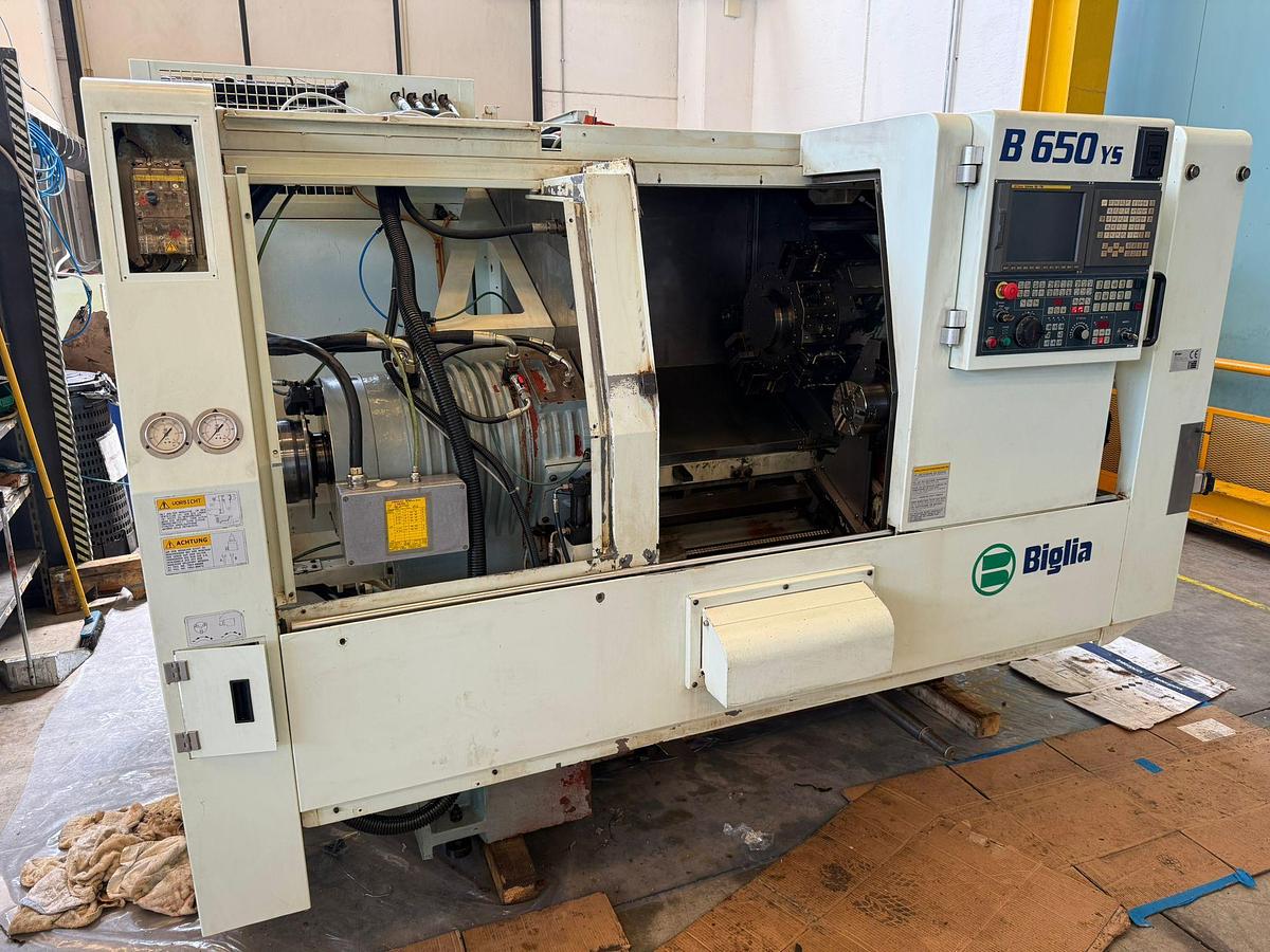 Usato 2005 TORNIO CNC BIGLIA B 650 YS