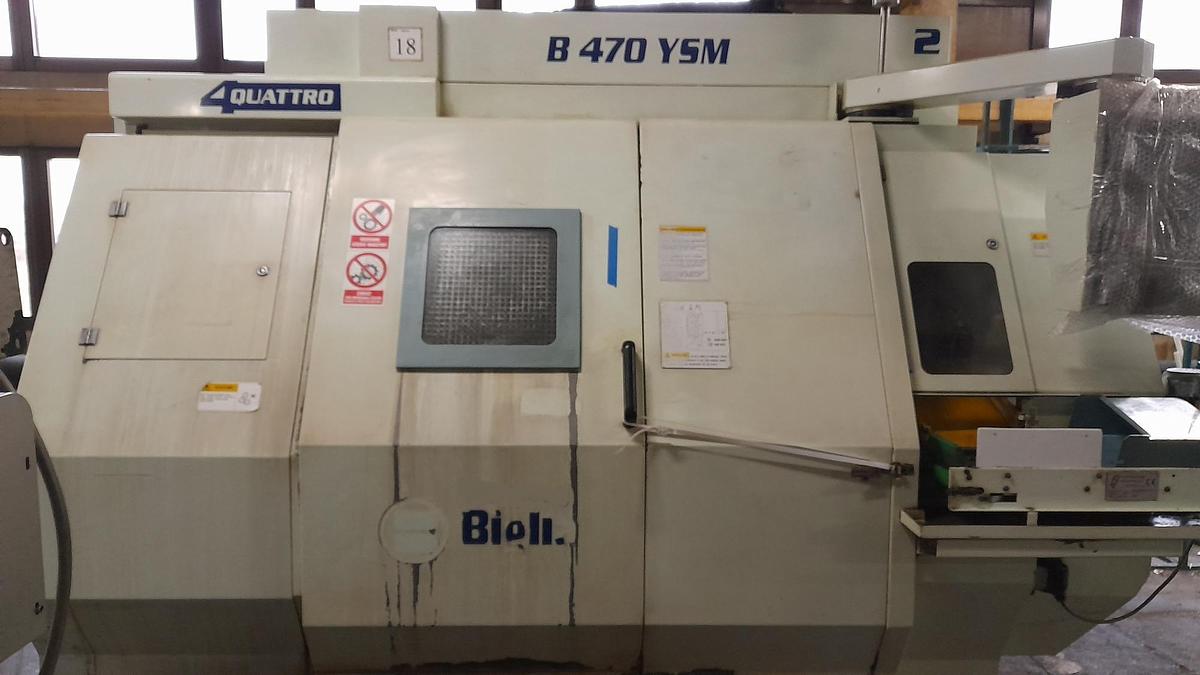 Usato TORNIO CNC BIGLIA B 470 YSM