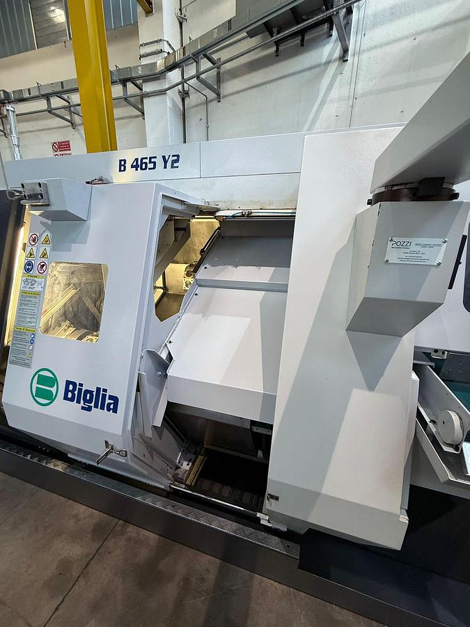 Ricondizionato ANNO 2012 TORNIO CNC BIGLIA B 465 Y2