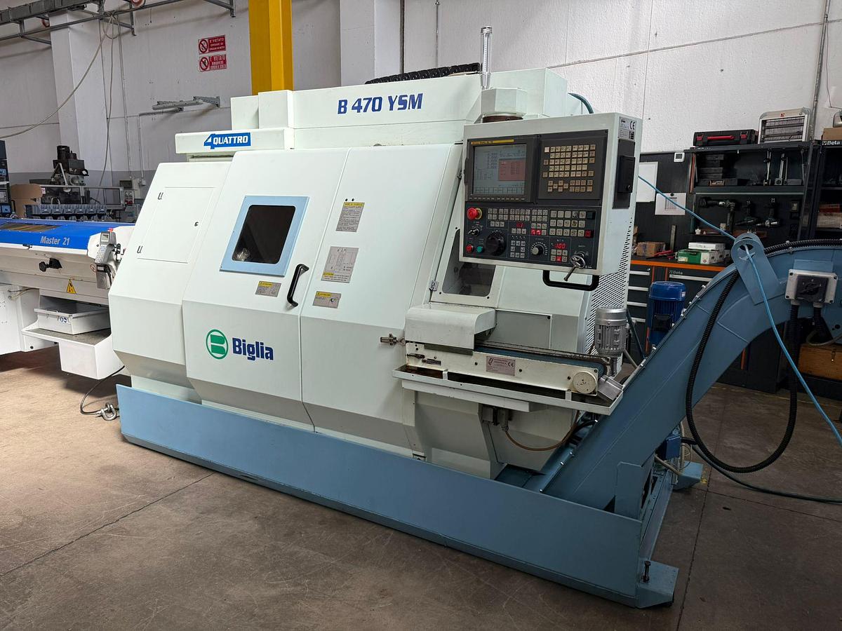 Usato 2004 TORNIO CNC BIGLIA B 470 YSM