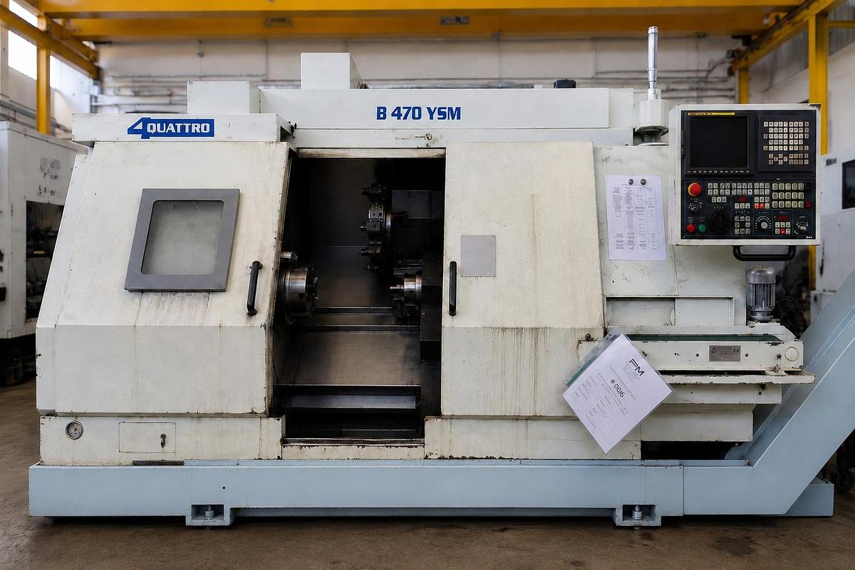 Usato 2004 TORNIO CNC BIGLIA B 470 YSM