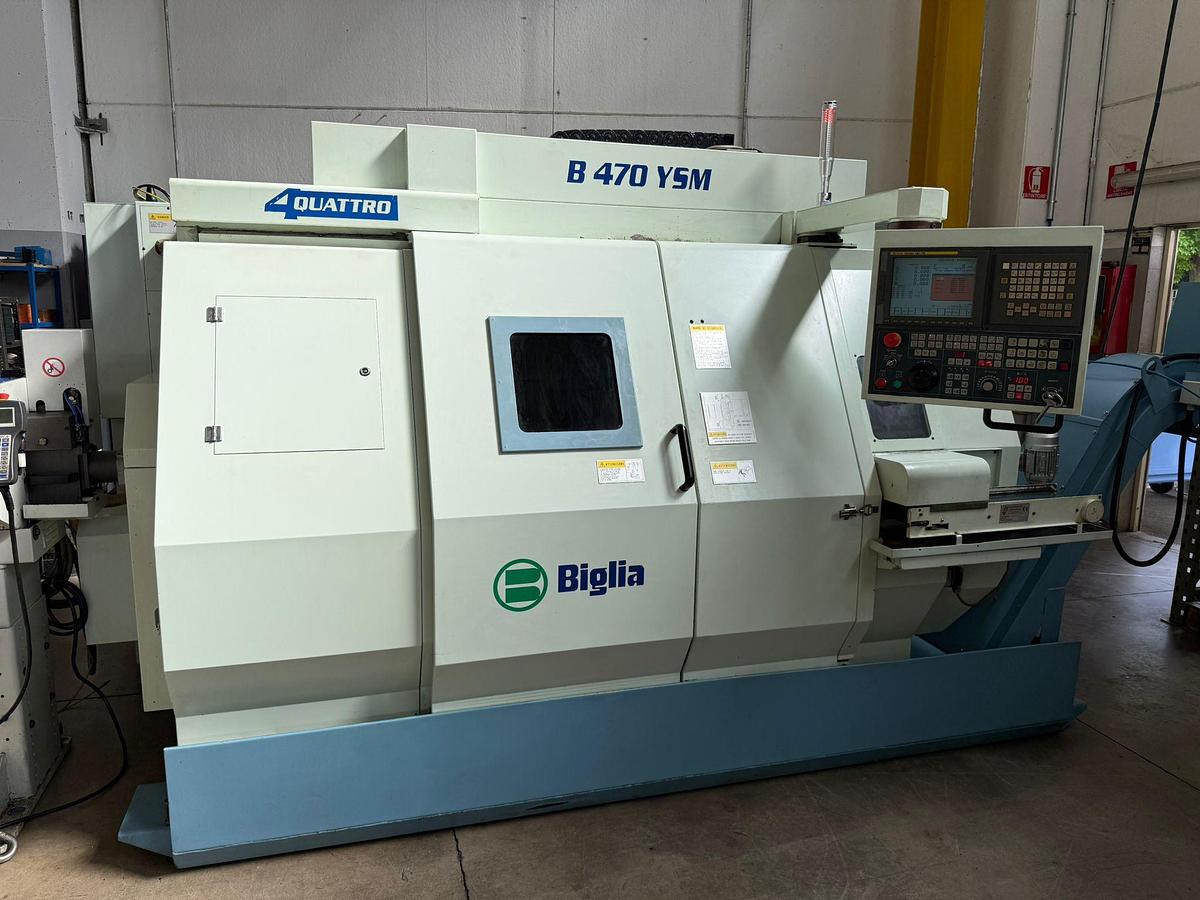Usato 2004 TORNIO CNC BIGLIA B 470 YSM