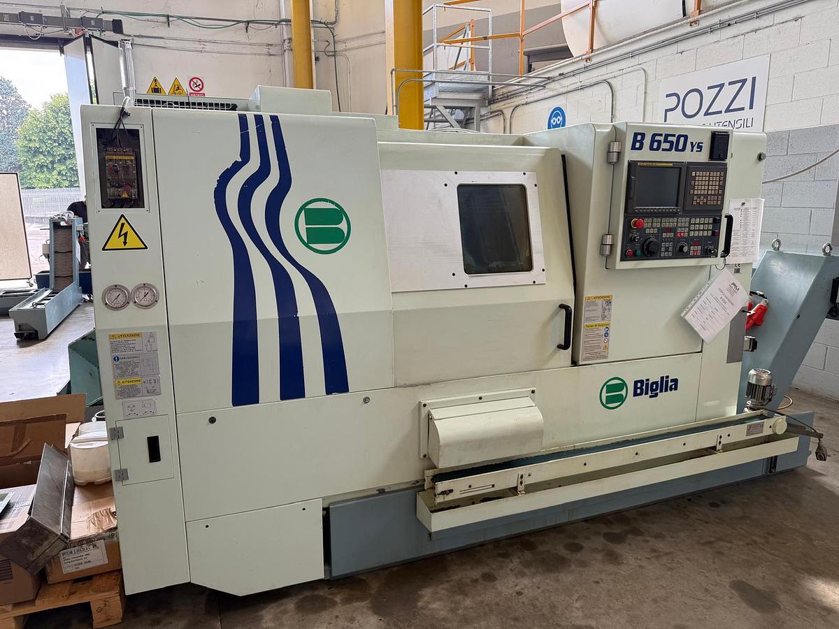 Usato 2005 TORNIO CNC BIGLIA B 650 YS