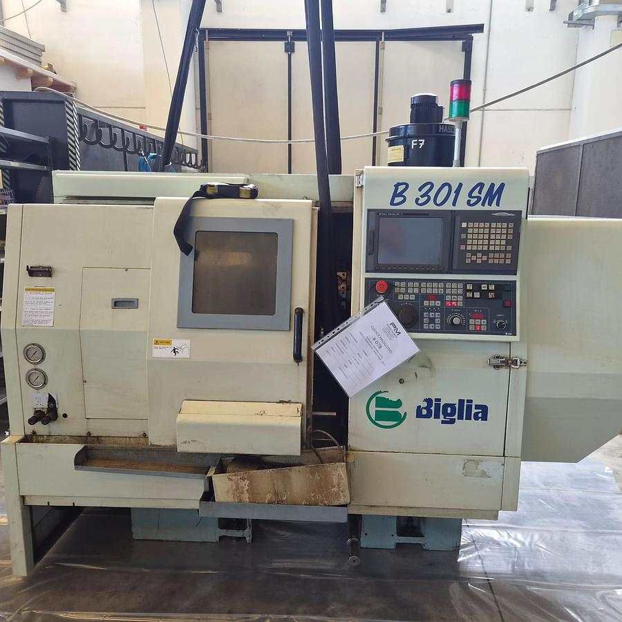 Usato 1999 TORNIO CNC BIGLIA B 301 SM