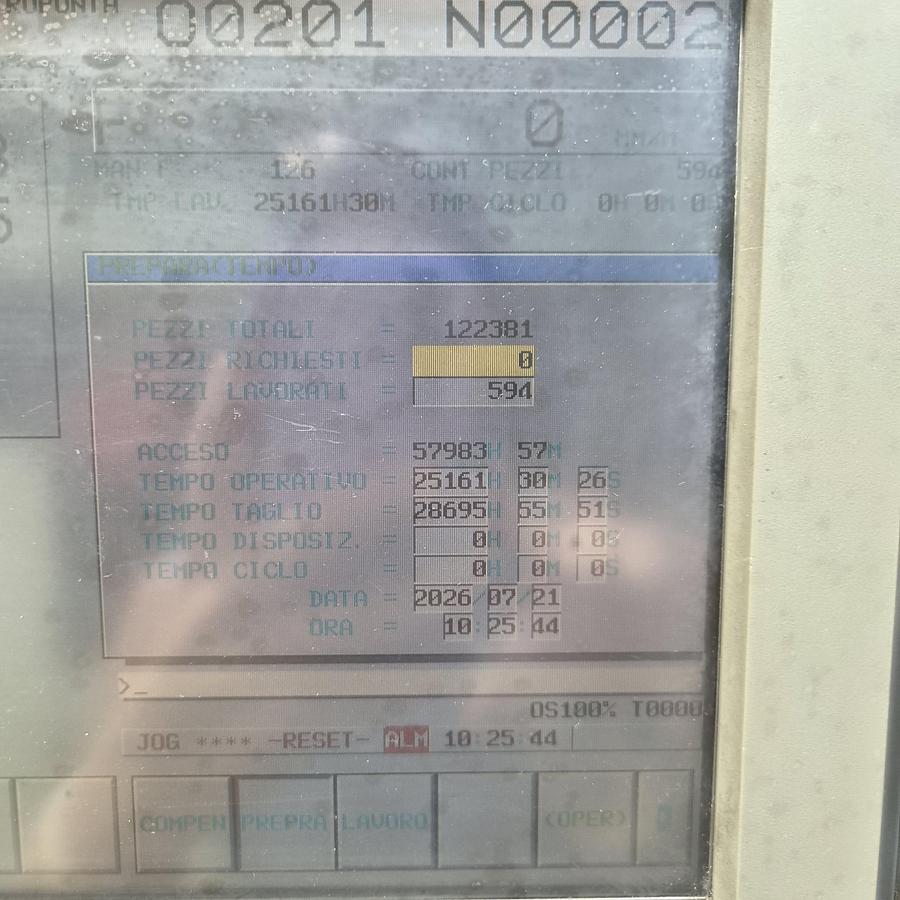 Usato 2004 TORNIO CNC BIGLIA B 658