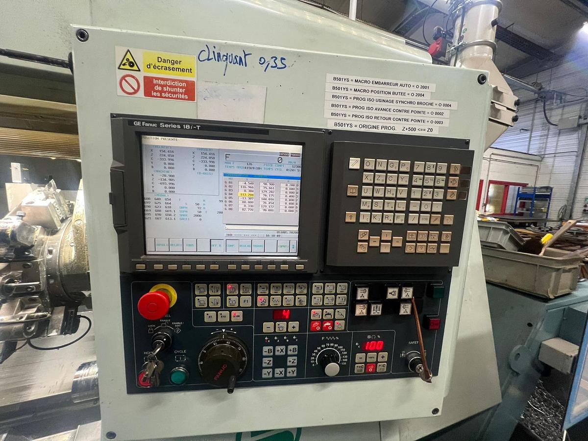 Usato 2001 TORNIO CNC BIGLIA B 301 YS