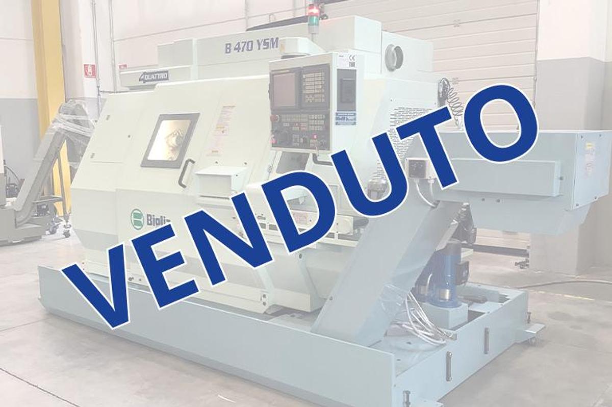 Used Tornio Biglia B470 YSM ASA 8″ usato