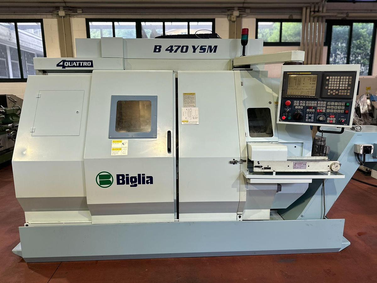 Usato 2005 TORNIO CNC BIGLIA B 470 YSM