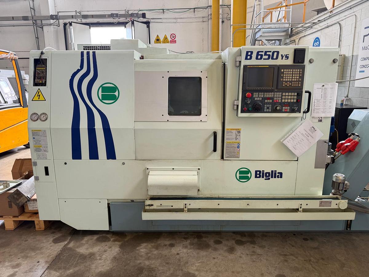 Usato 2005 TORNIO CNC BIGLIA B 650 YS