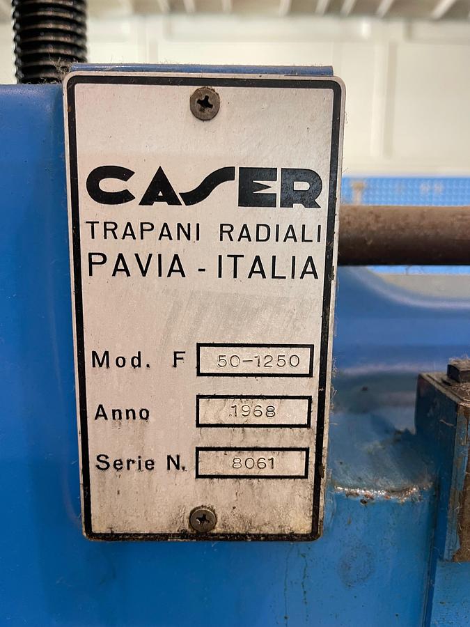 Usato TRAPANO RADIALE CASER F50-1250