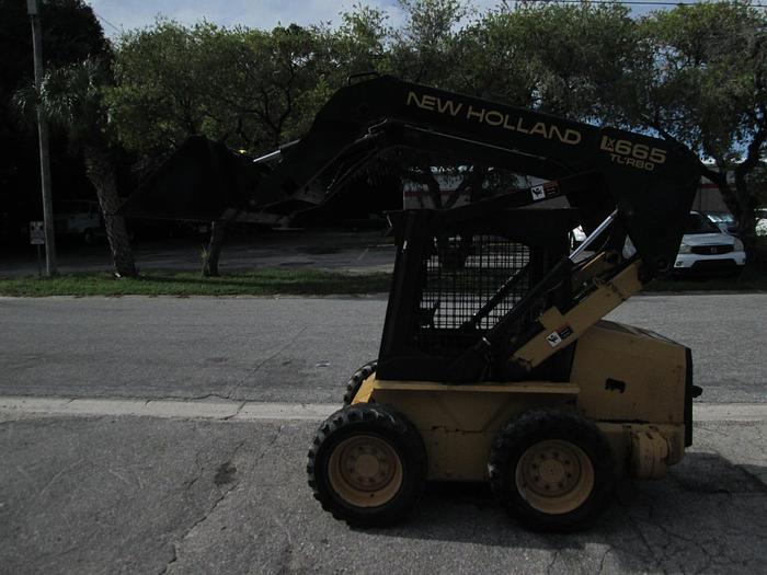Used 1996 New Holland LX 665 Turbo Skid Steer