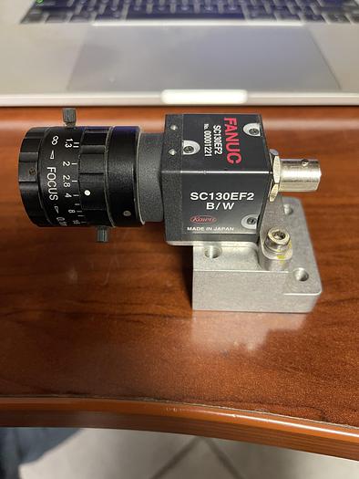Used USED-FANUC SC130EF2 B/W CAMERA WITH EDMUNDS OPTICS
