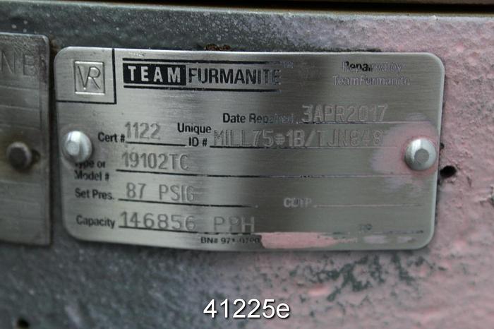 Used Consolidated 8x10 Pressure Relief Valve, Model 1910 2TC #41225