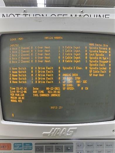 Used 2000 Haas VF-2B