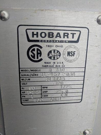 Used Hobart 40 Quart Mixer