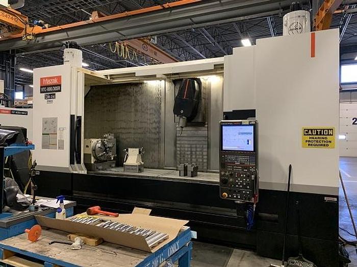 Used 2012 Mazak VTC800/30-SR 5 Axis